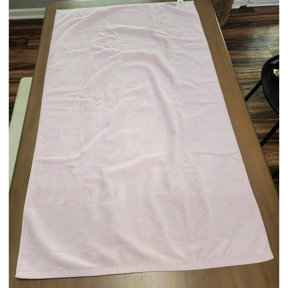 Lacoste 3 Piece Towel Set In Pink 100% Supima Cotton Bath & Hand Towel Washcloth